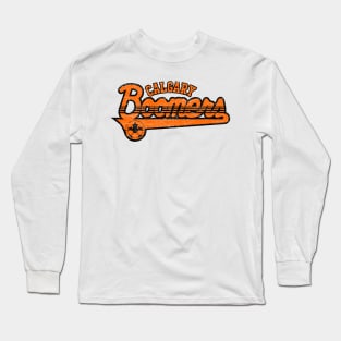 Calgary Boomers Vintage Long Sleeve T-Shirt